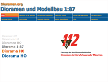 Tablet Screenshot of dioramen.org